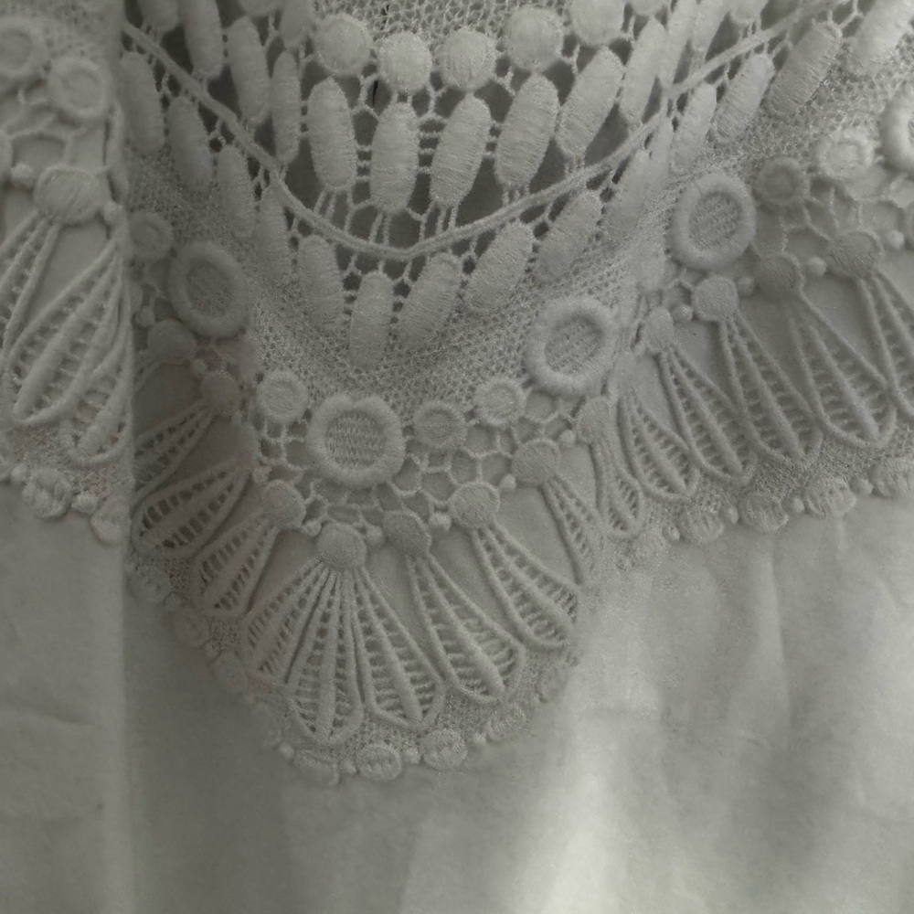 Lilly Pulitzer White Crochet Halter Top - Picture 3 of 5